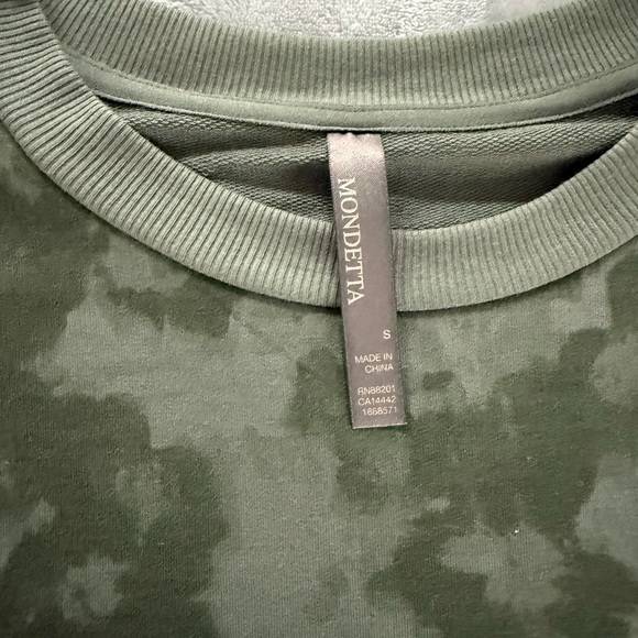Mondetta Green Camouflage Sweater - Picture 2 of 5